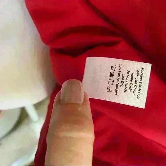 Coldwater Creek Women’s Single Breasted Blazer Size 16 Red Textured Classic Work - Picture 10 of 11